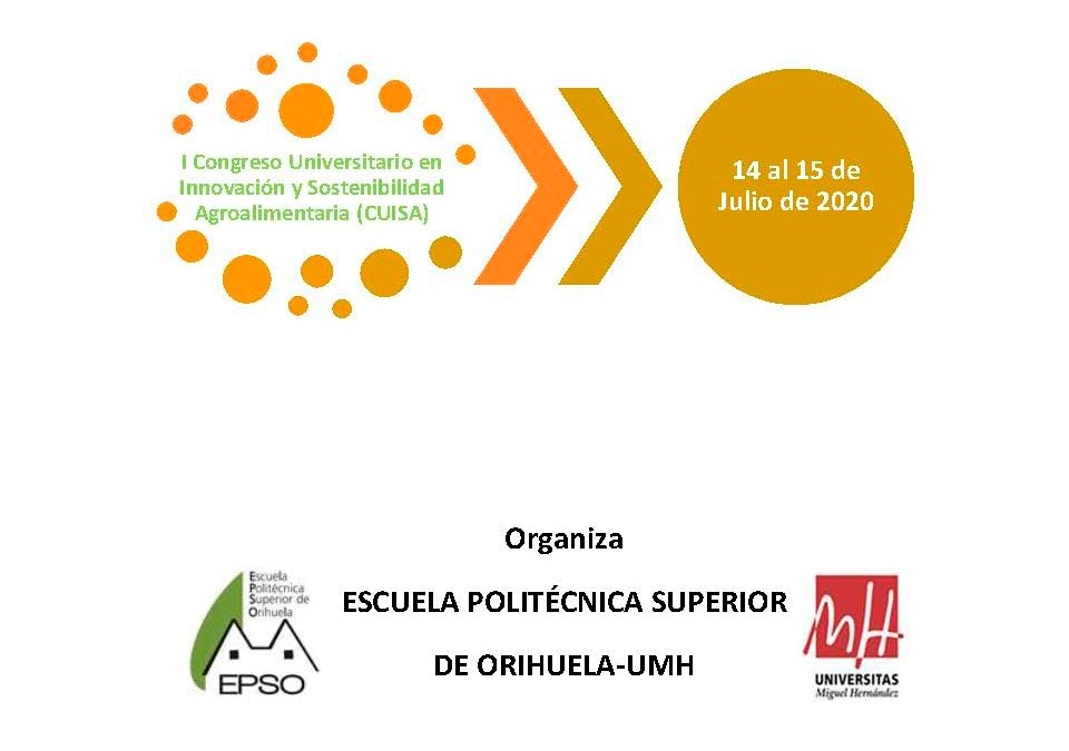 I Congreso Universitario en Innovación y Sostenibilidad Agroalimentaria (CUISA)