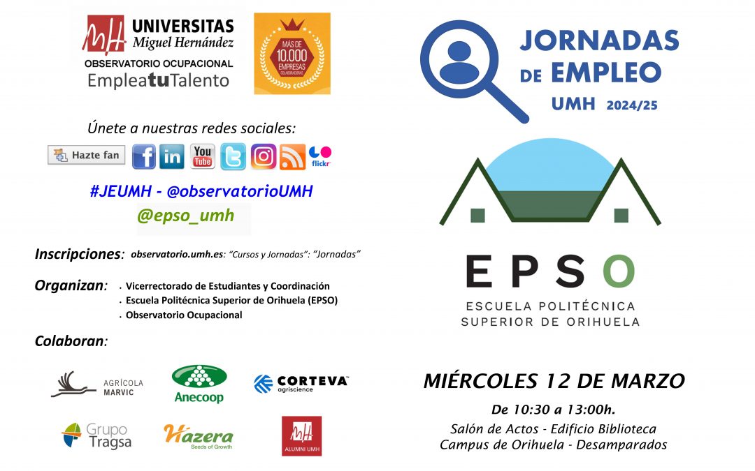 Jornadas Empleo 2024-2025 EPSO